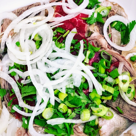 P5. Pho with Filet Mignon, Flank