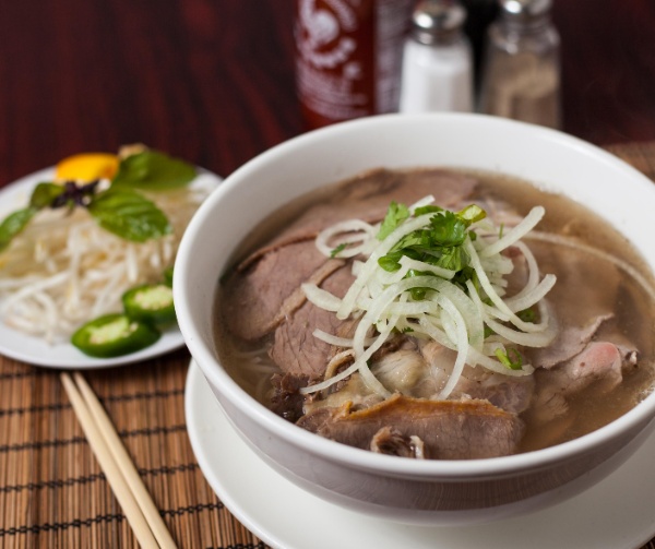 P13. Pho with Beef Flank