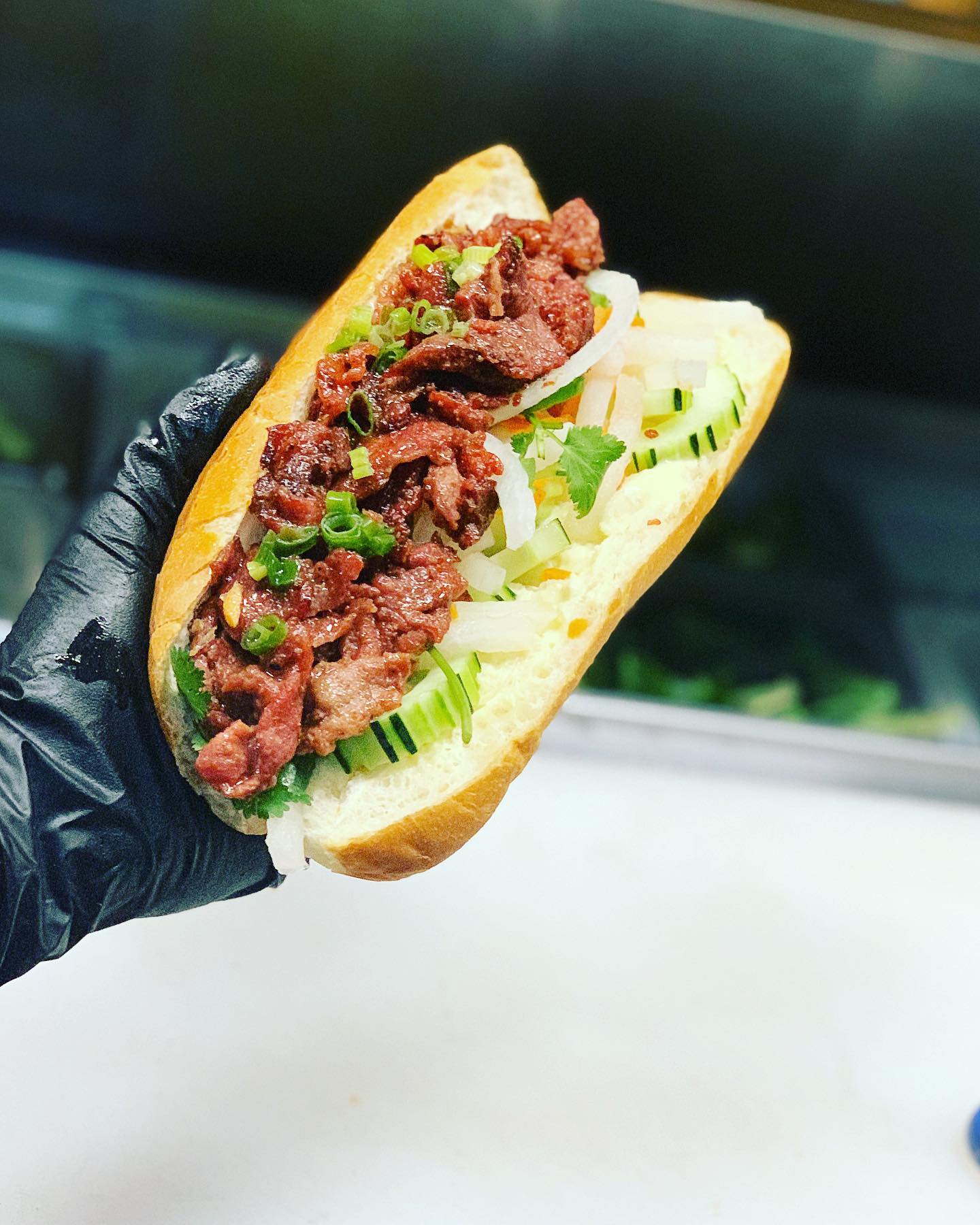 78. Grilled  Pork  - Banh Mi Heo Nuong