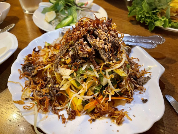 23. Combo Salad (Lotus Rootlets, Papaya, Mango, Carrot)