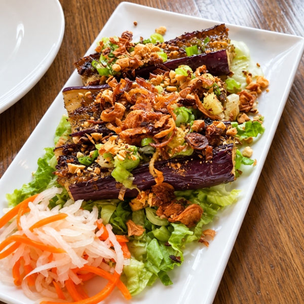 10. Grilled Lemongrass Eggplants
