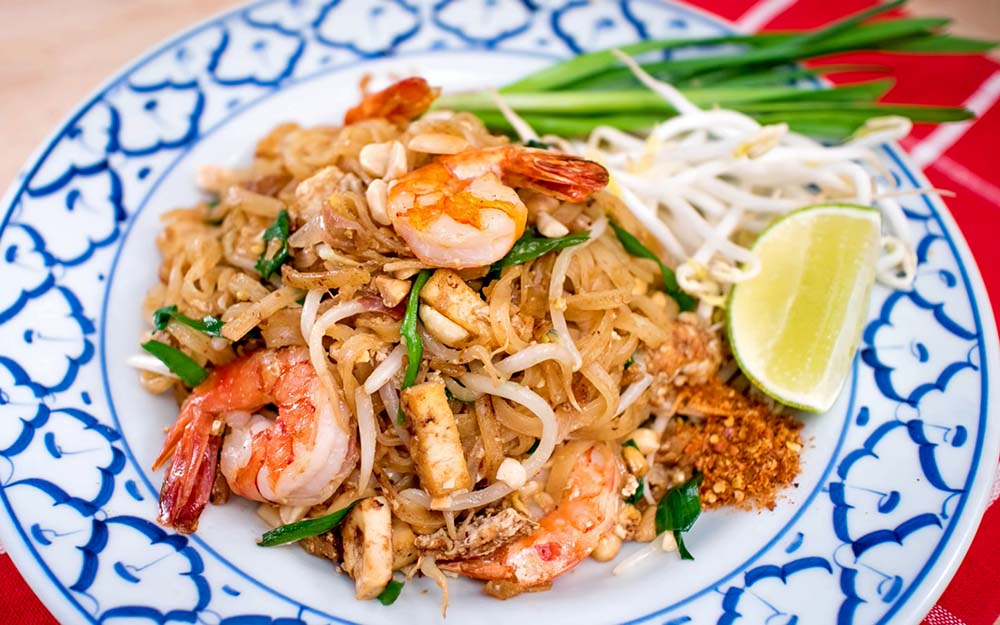 T4. Pad Thai Shrimp