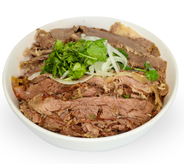 14. Noodle soup with well done flank and marble brisket soft tendon and tripe