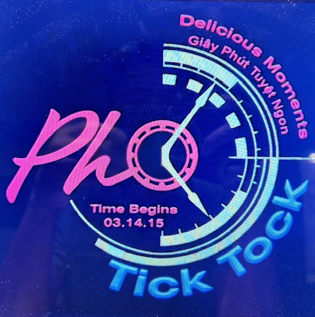 pho tick tock menu