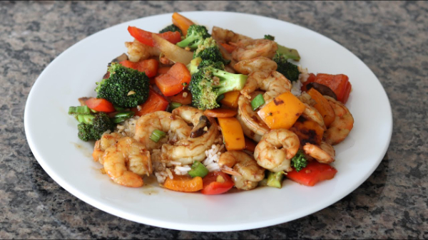5. Shrimp Stir Fry
