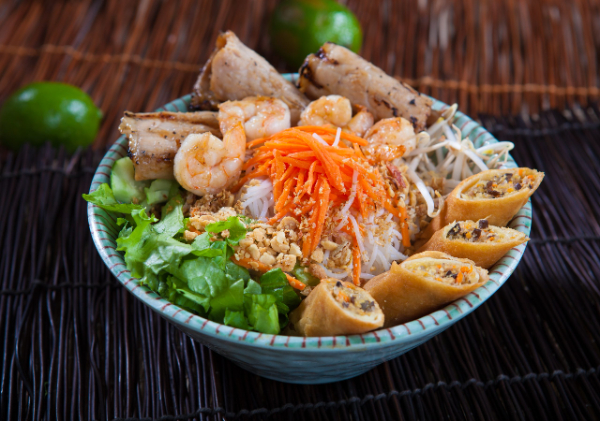 Shrimp and Eggroll Vermicelli