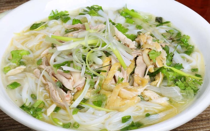 #13. Noodles Soup with Chicken