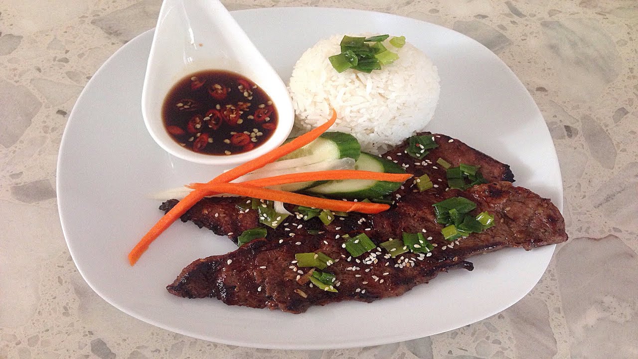 R2. Korean BBQ Style Ping Plate / Com Suon Bo Đai Han