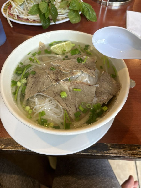 P3. Pho with Rare Beef, Brisket