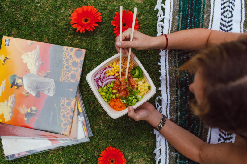 French toast with berries and bananas
