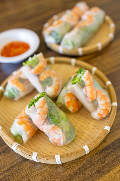 Shrimp Spring Rolls (5)
