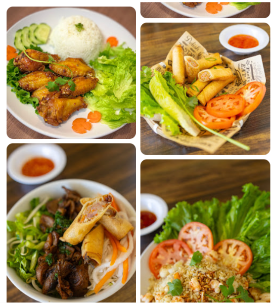 Food collage