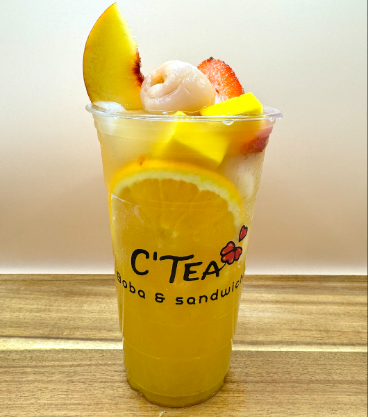 Signature drink at C'Tea Boba & Sandwiches