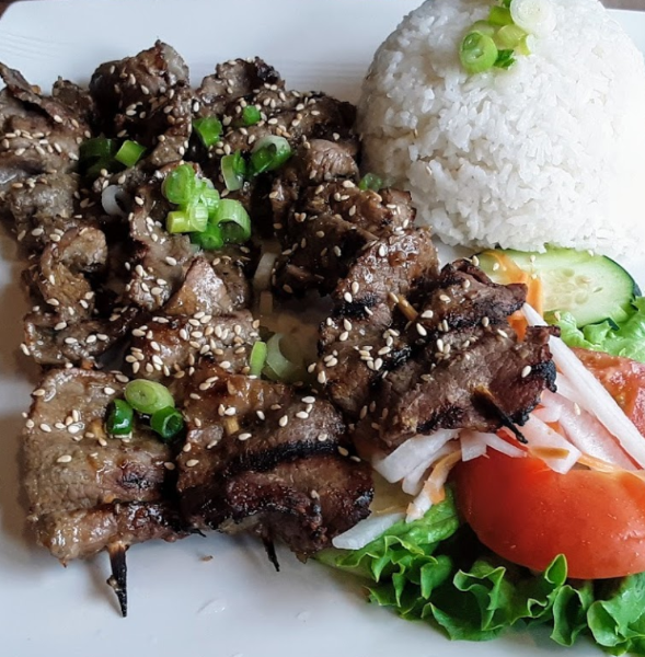 20. Grilled Beef On Rice