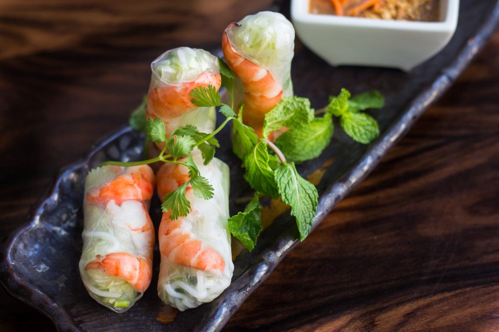 A9. SHRIMP SPRING ROLL  (TOM CUON) (2roll)