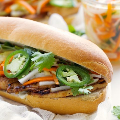 S1. Vietnamese Grilled Chicken Sandwich