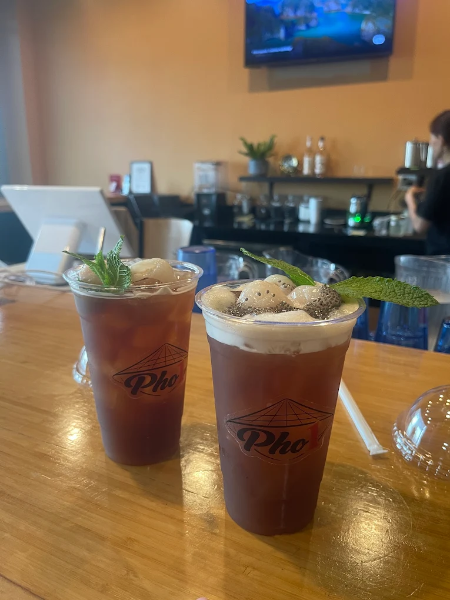 5 Tra Vai Hat Chia | Iced Lychee Tea with Chia Seeds