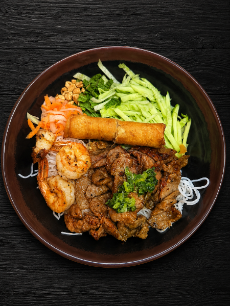 B1 Bun Tom Thit Nuong Cha Gio