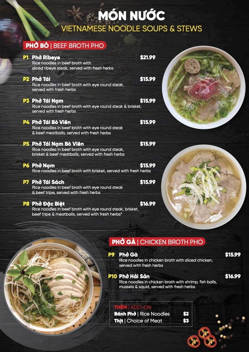 Menu page 3