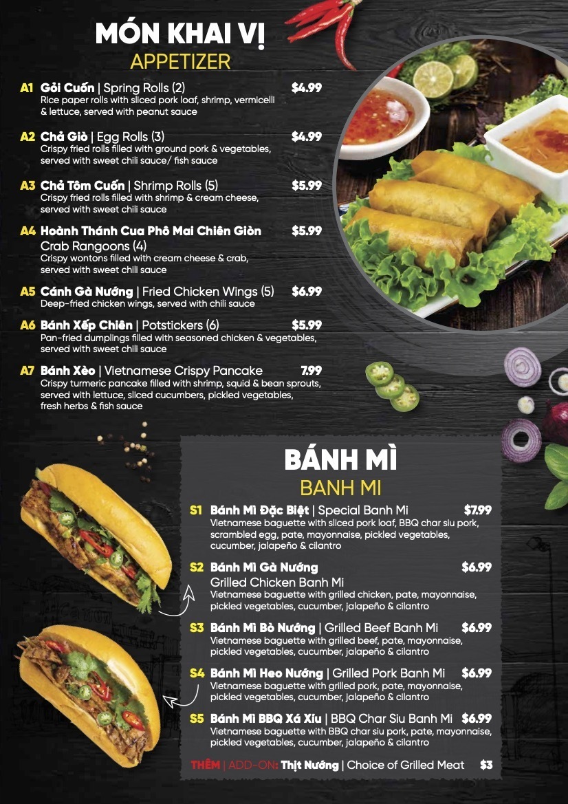Menu page 2