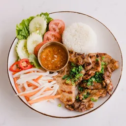 Rice with Grilled Meat