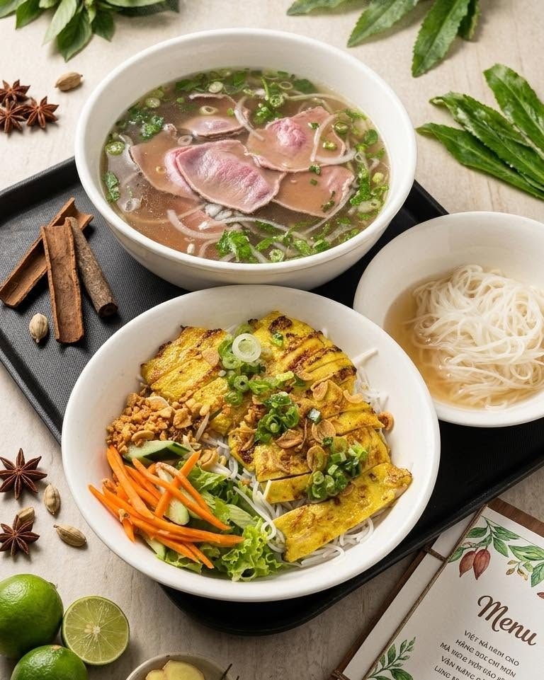 Signature Vivi Pho Feast Platters