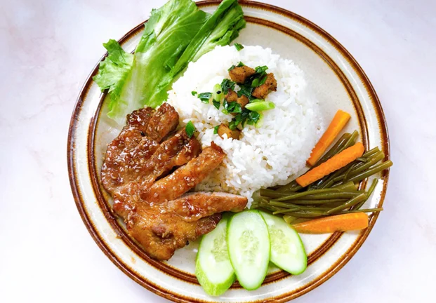 C15. Grilled Pork - Com Thit Heo Nuong