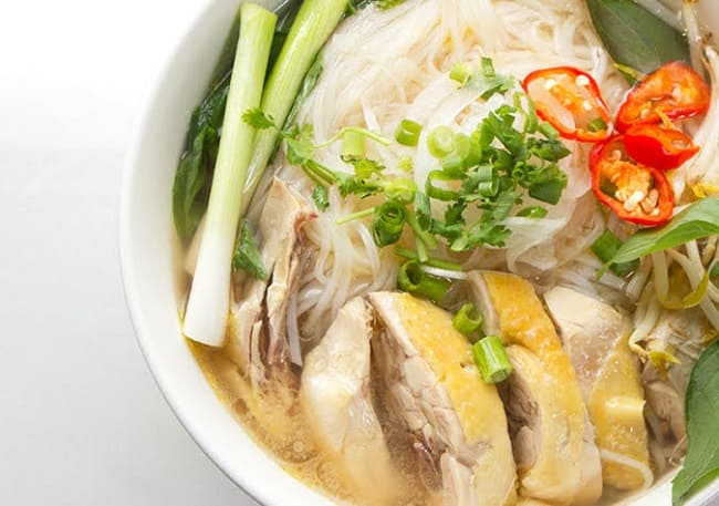 C.1. Rice Noodle Chicken Soup