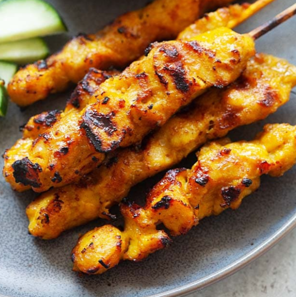 A6.. Satay Grill Chicken - Ga Nuong Sate