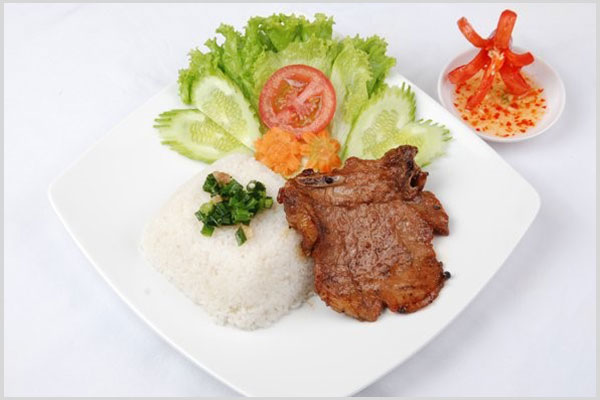 C28.. Grilled Pork Chop Rice