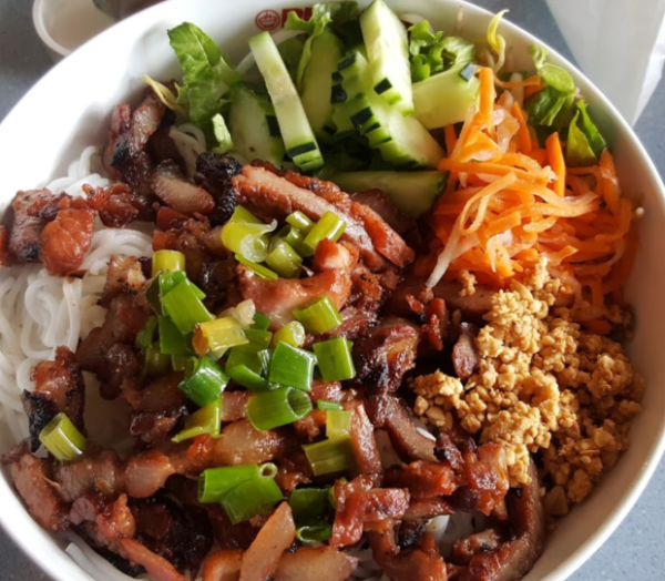 01. Grilled Pork Noodle Bowl (Bun Thit Nuong)