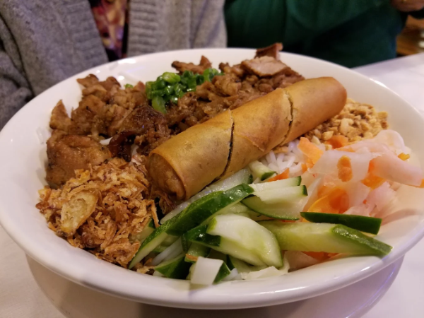 B65.. Grilled Pork & Egg Roll | Bun Thit Nuong Cha Gio