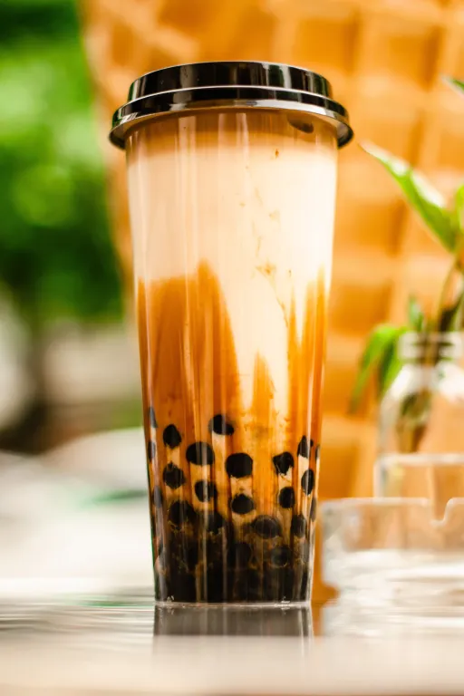 Milk Tea Boba Smoothie