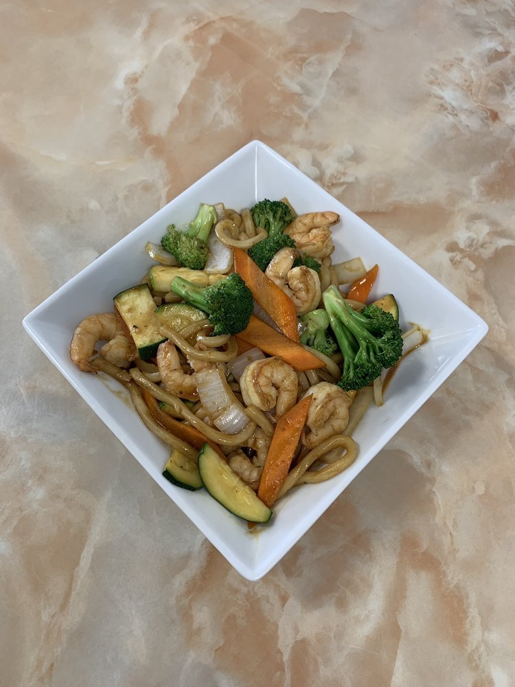 Teriyaki Udon/ Soba with Shrimp